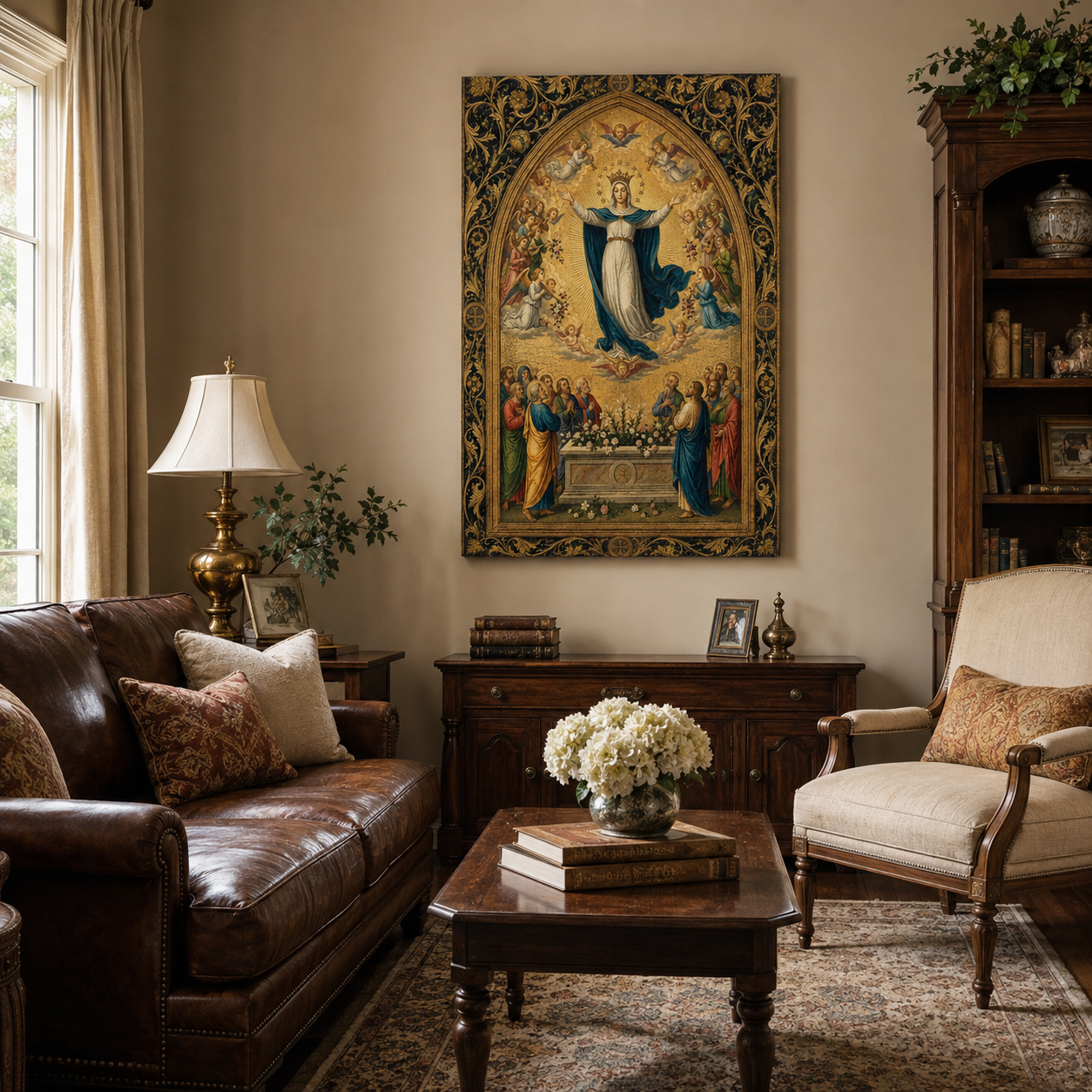 The Assumption of Mary Canvas Print - Bring Peace Into Your Home