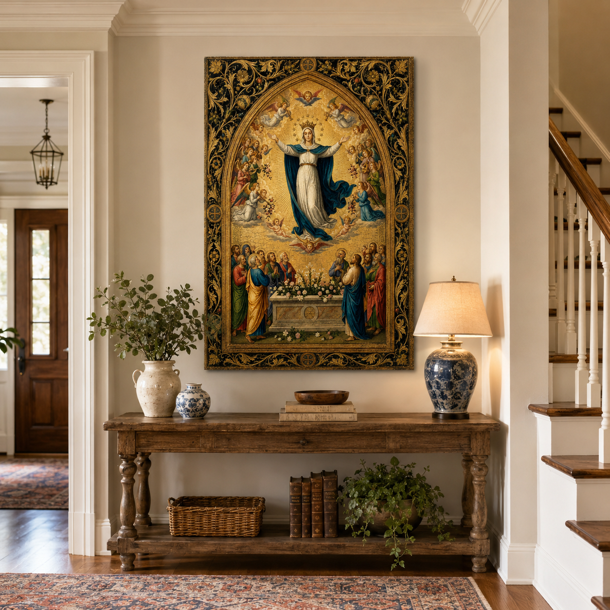 The Assumption of Mary Canvas Print - Bring Peace Into Your Home