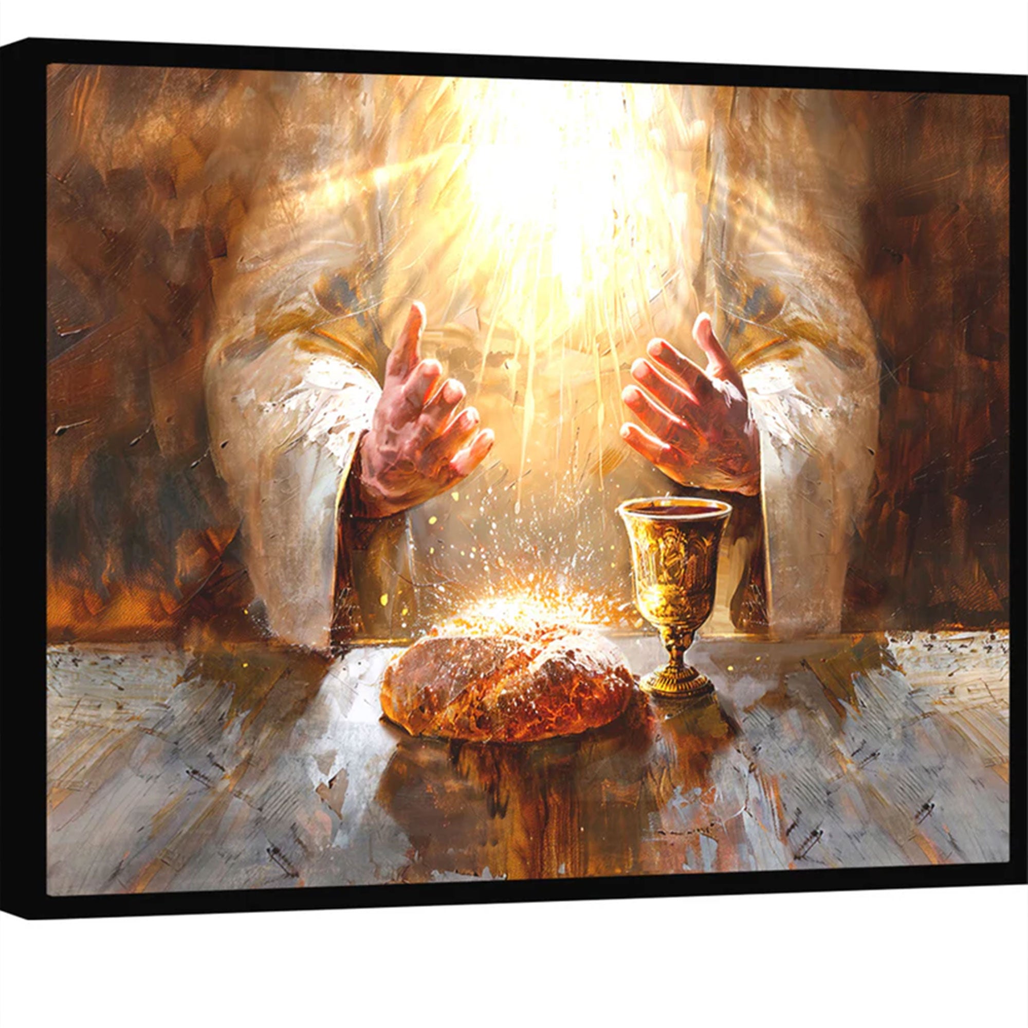 The Legacy of Christ Canvas Print, Jesus Religious Wall Art, Christian Faith Decor, Inspirational Spiritual Artwork