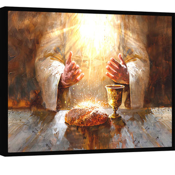 The Legacy of Christ Canvas Print, Jesus Religious Wall Art, Christian Faith Decor, Inspirational Spiritual Artwork