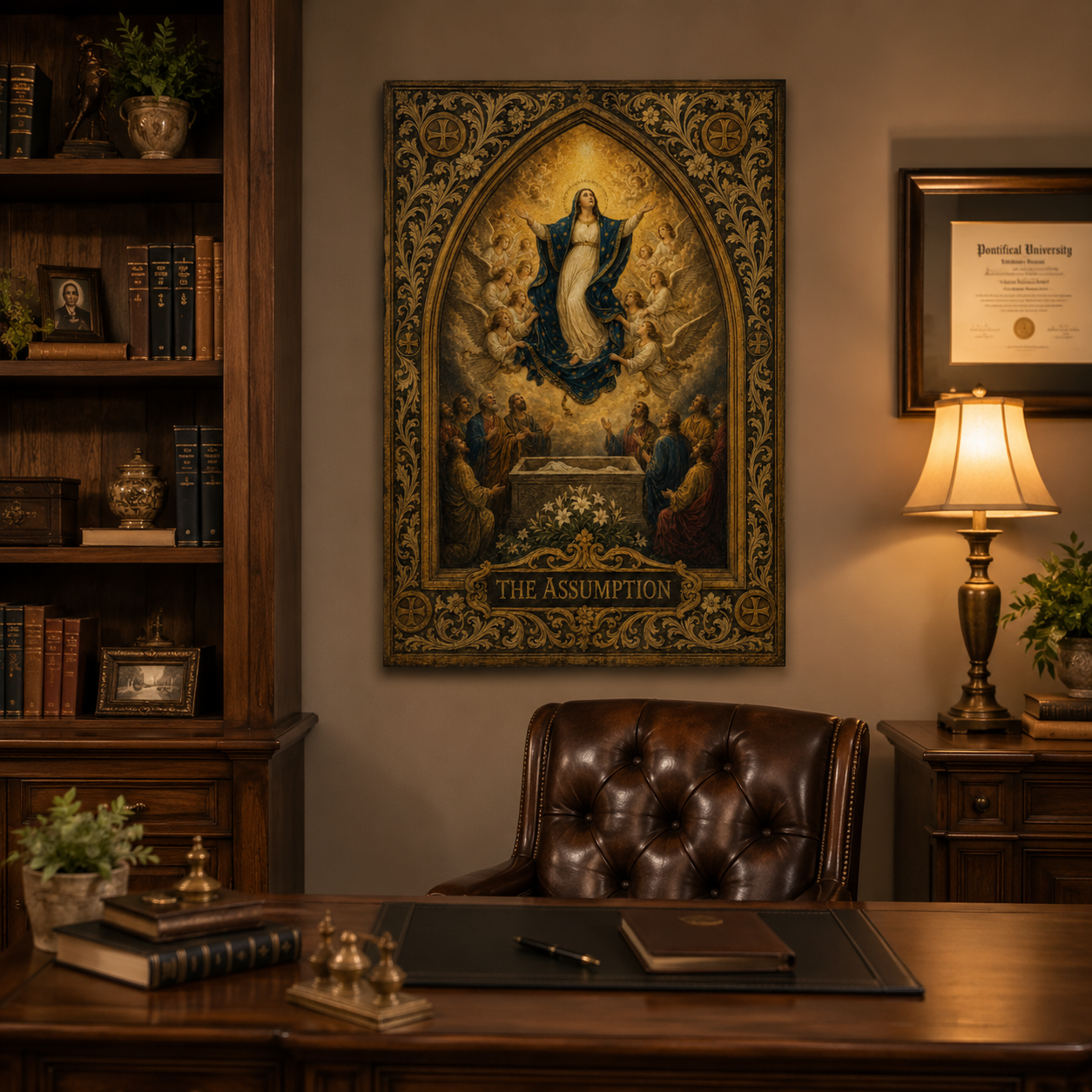 The Assumption Canvas Print - Bring Heavenly Peace Into Your Home