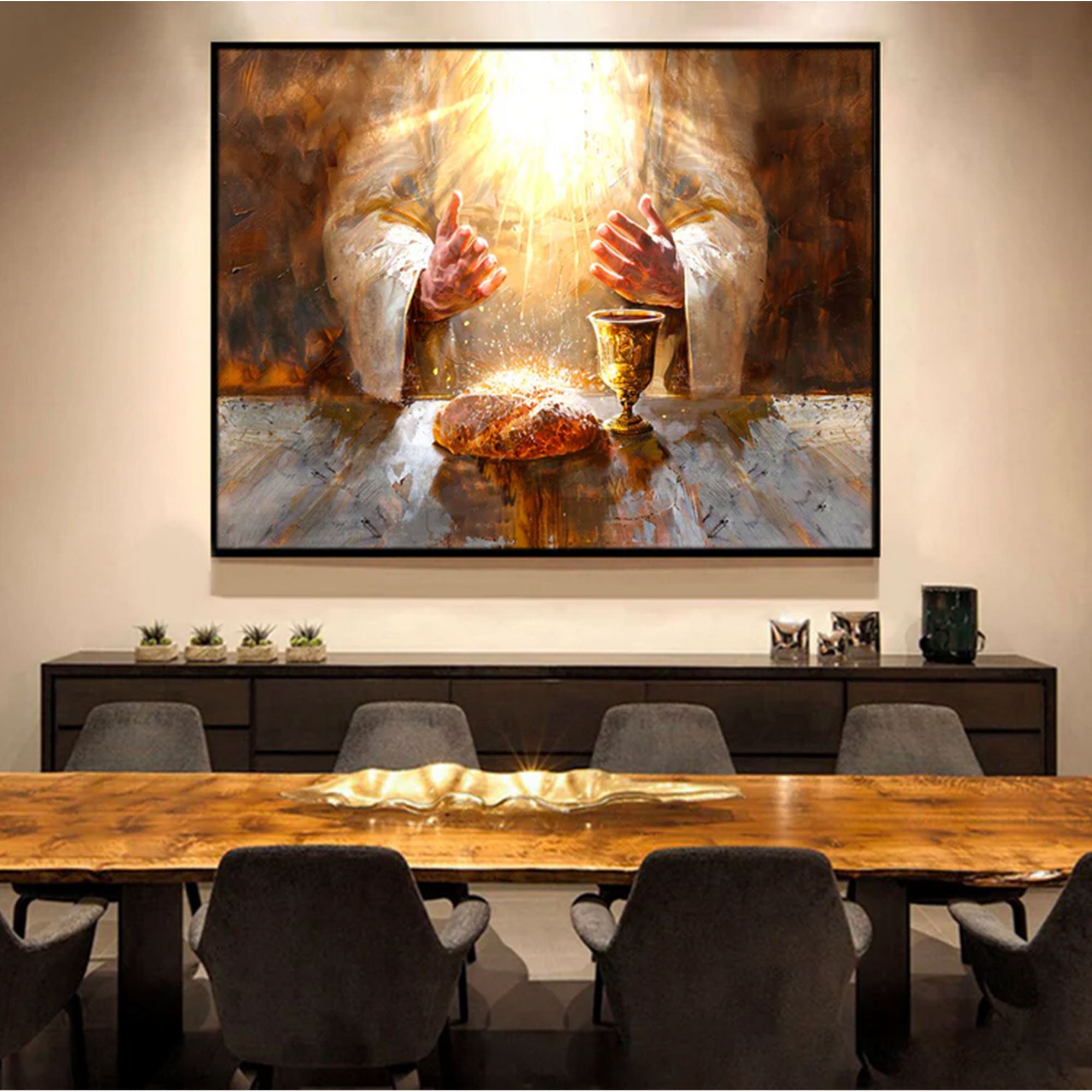 The Legacy of Christ Canvas Print, Jesus Religious Wall Art, Christian Faith Decor, Inspirational Spiritual Artwork