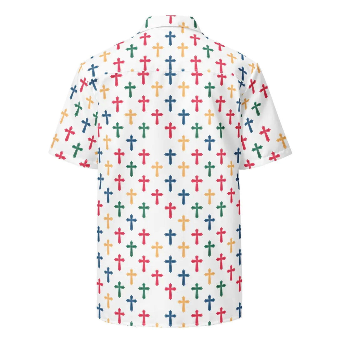 Jesus Cross Hawaiian Shirt, Christian Faith All Over Print Aloha Shirt, Religious Summer Shirt