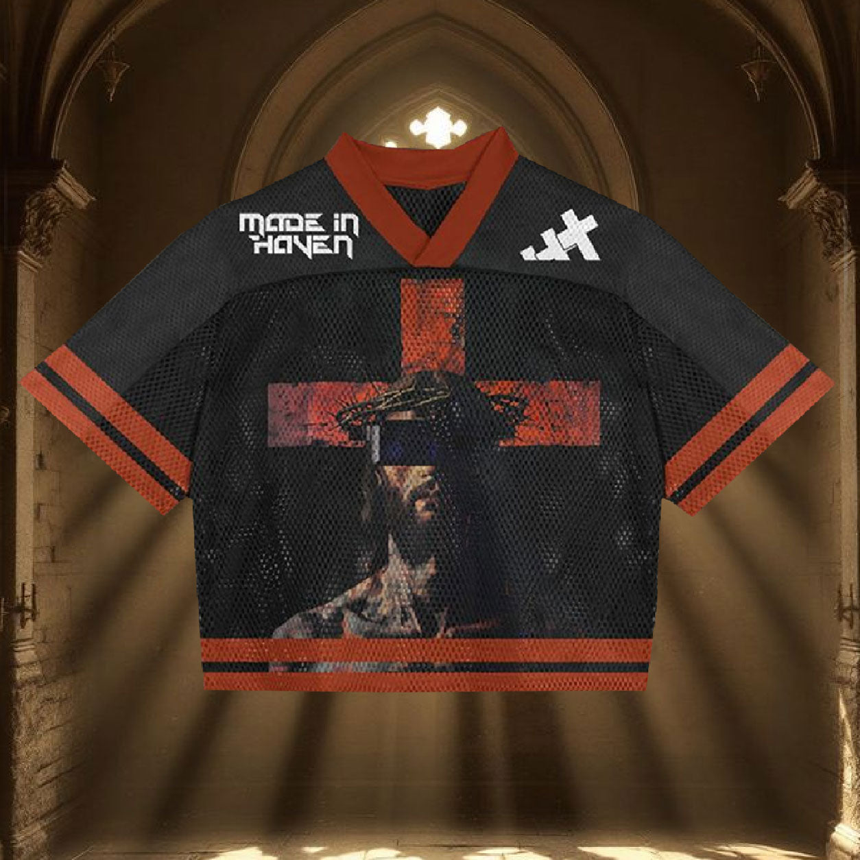 Personalized Made in Heaven Mesh Jersey, Custom Name and Number Christian Apparel
