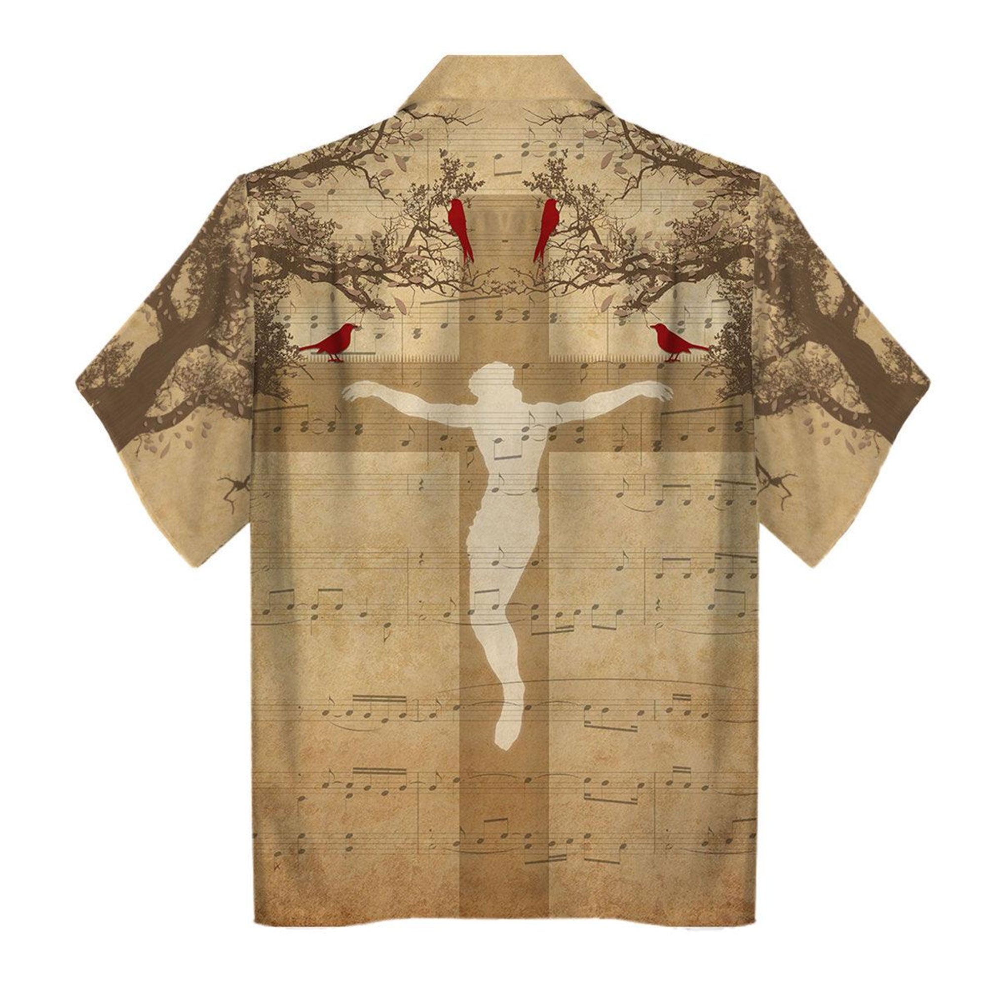Who Am I Jesus Hawaiian Style Shirt, Christian Faith Gift, Encouraging Religious Apparel