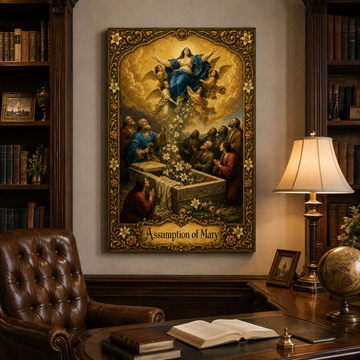 Assumption of Mary Canvas Print - A Daily Reminder of Hope & Faith