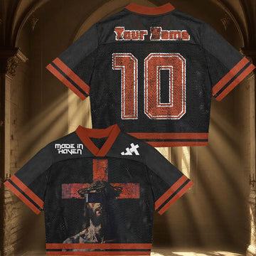 Personalized Made in Heaven Mesh Jersey, Custom Name and Number Christian Apparel