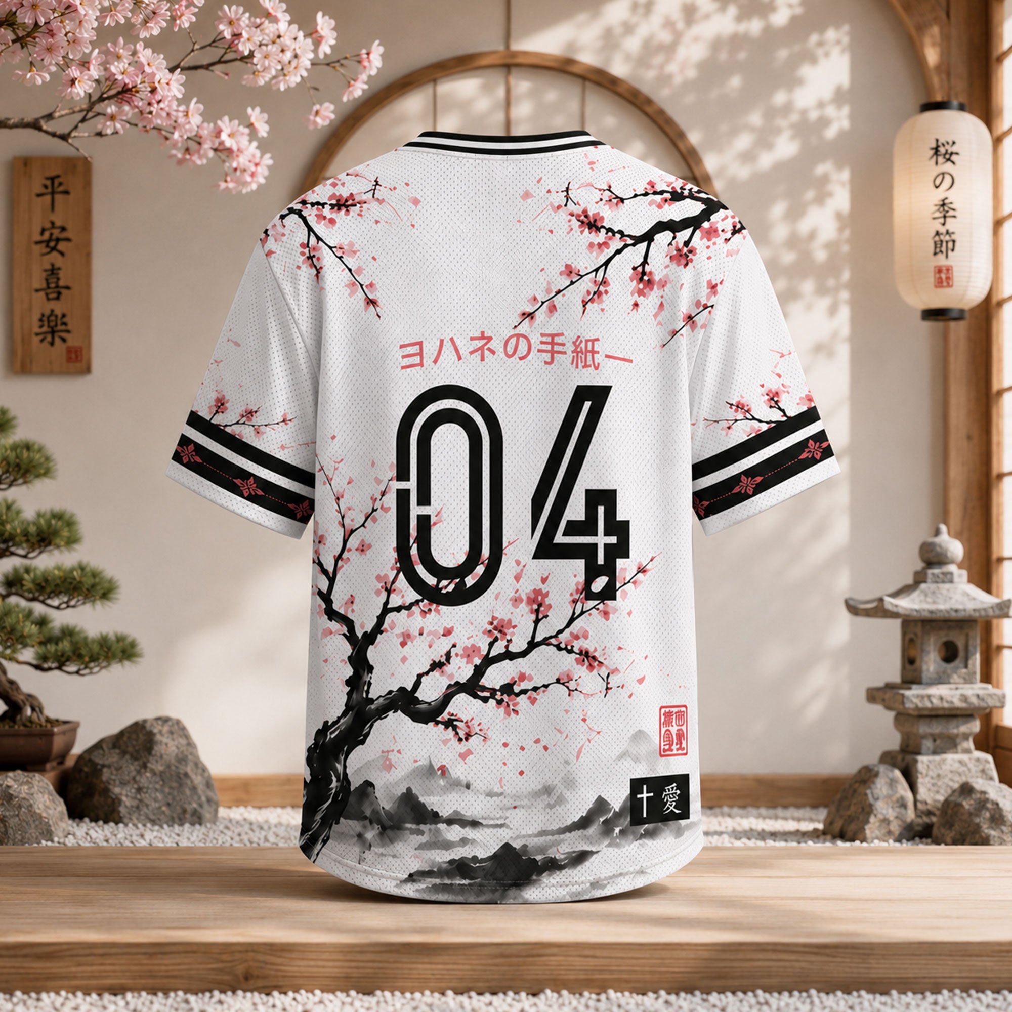 God Is Love No. 04 Mesh Jersey, 1 John 4:8 Christian Apparel