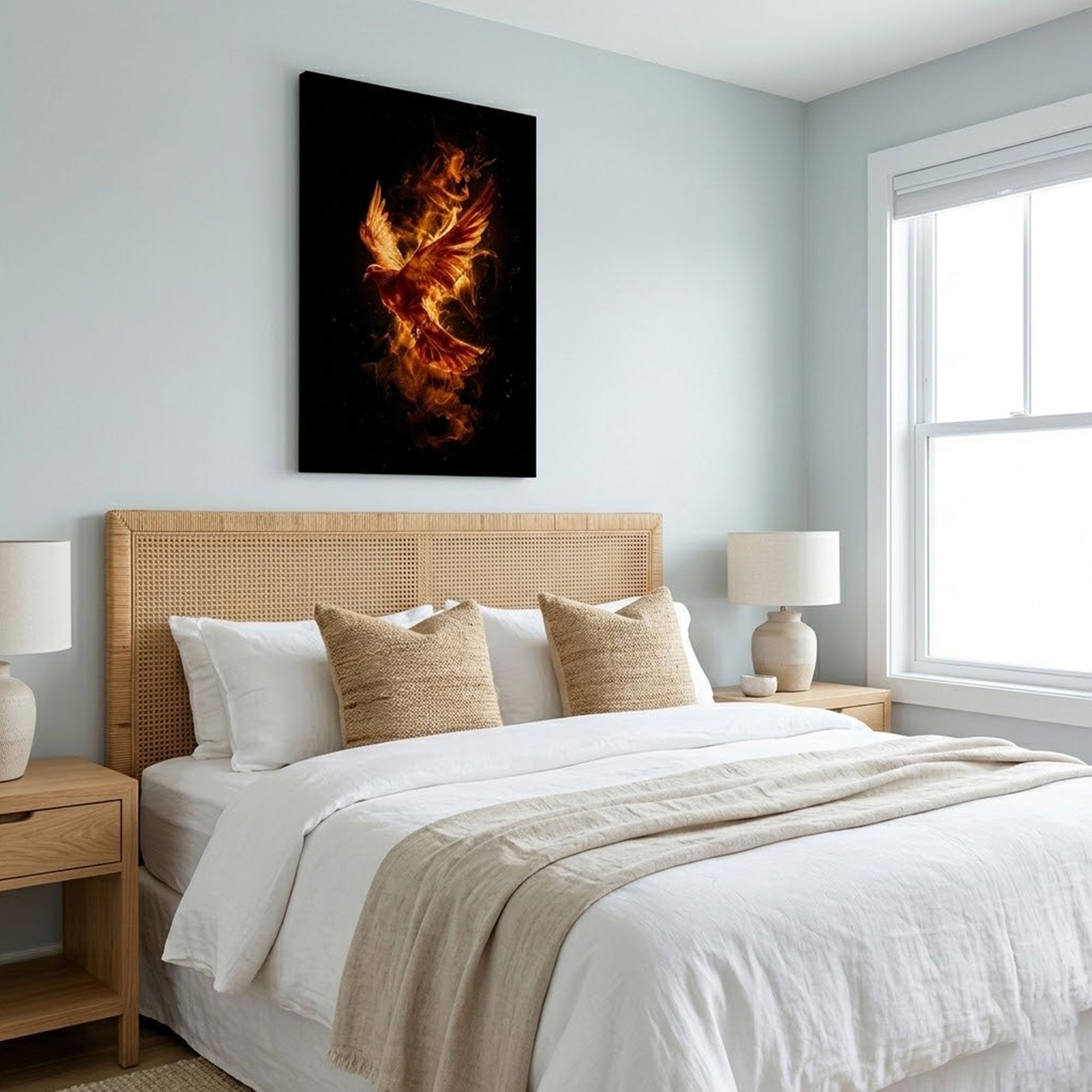 Holy Spirit Dove Pentecost Watercolor Canvas Print, Christian Wall Art, Inspirational Faith Home Decor