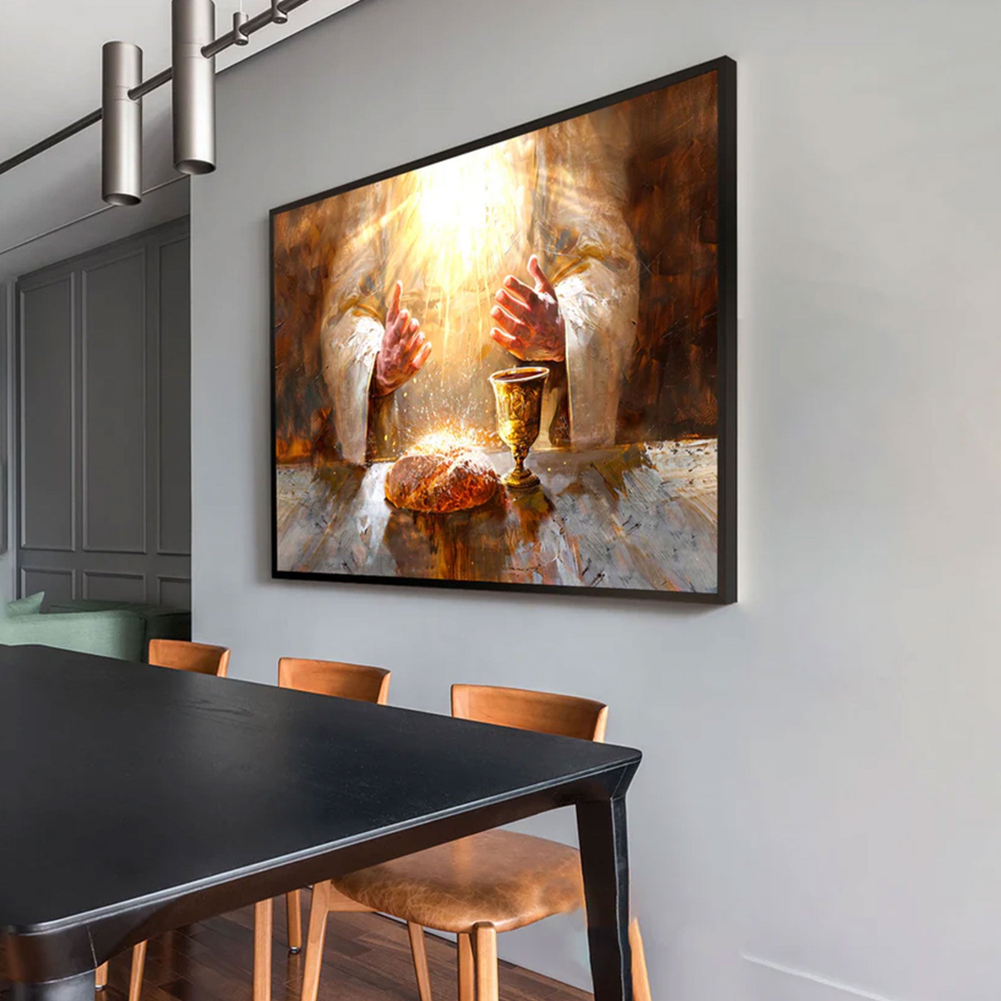 The Legacy of Christ Canvas Print, Jesus Religious Wall Art, Christian Faith Decor, Inspirational Spiritual Artwork