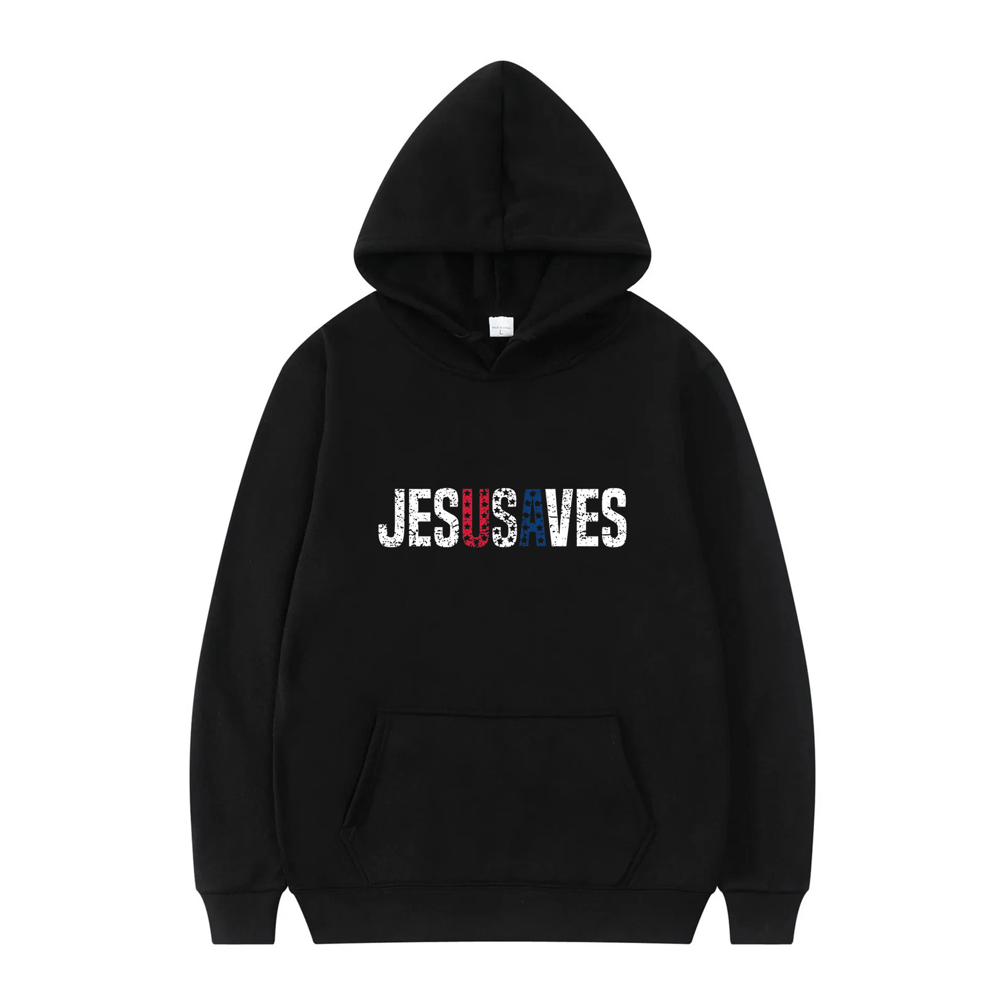 Jesus Saves Shirt, Christian Patriotic T-Shirt, Faith Based American Flag Tee, Religious Fourth of July Gift