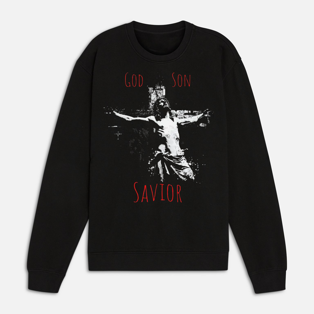 Jesus Christ God Son Savior Shirt, Hoodie, Sweatshirt, Gothic Trash Polka Christian Catholic Tee