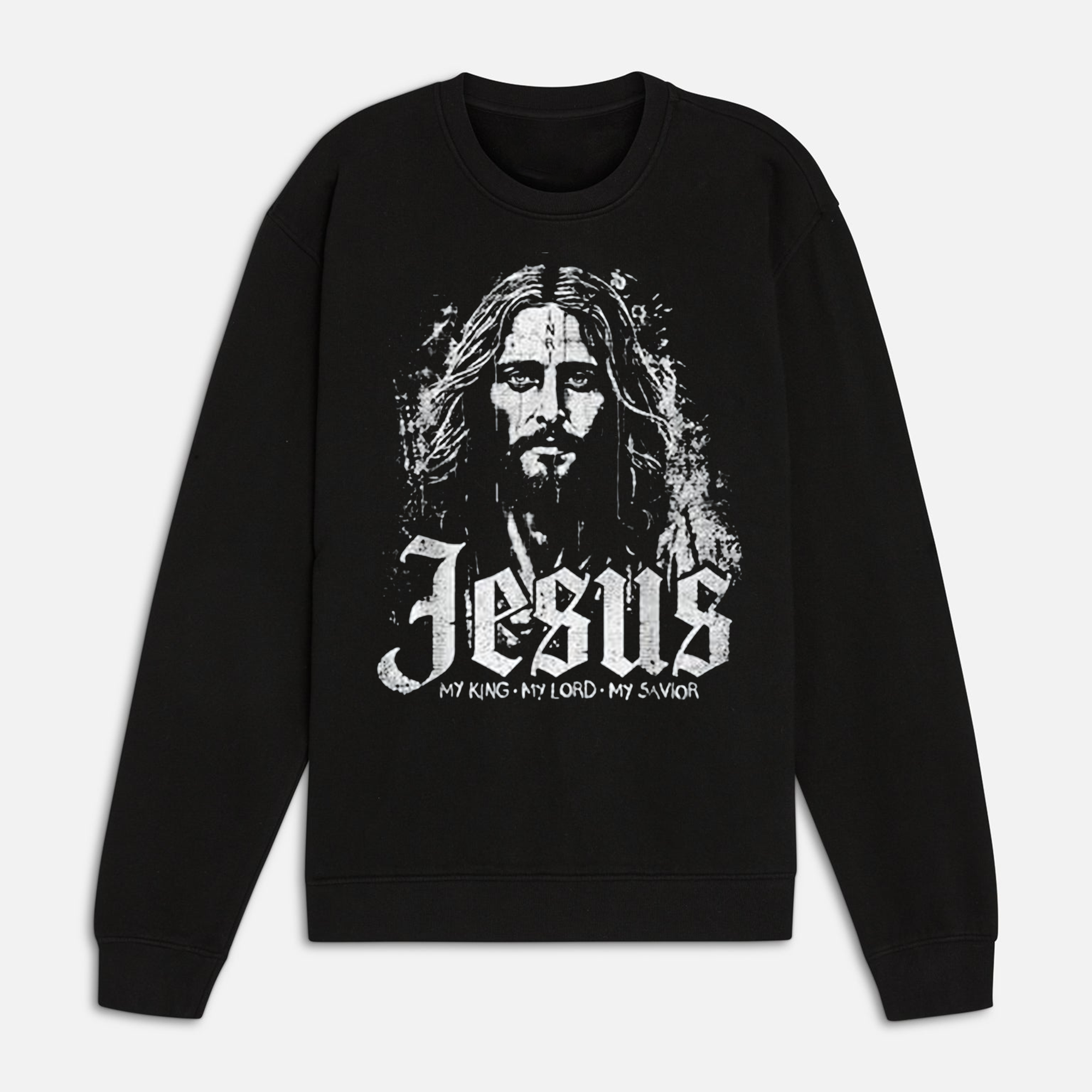 Jesus Christ My King My Lord My Savior Shirt, Sweatshirt, Hoodie, Christian Faith Apparel
