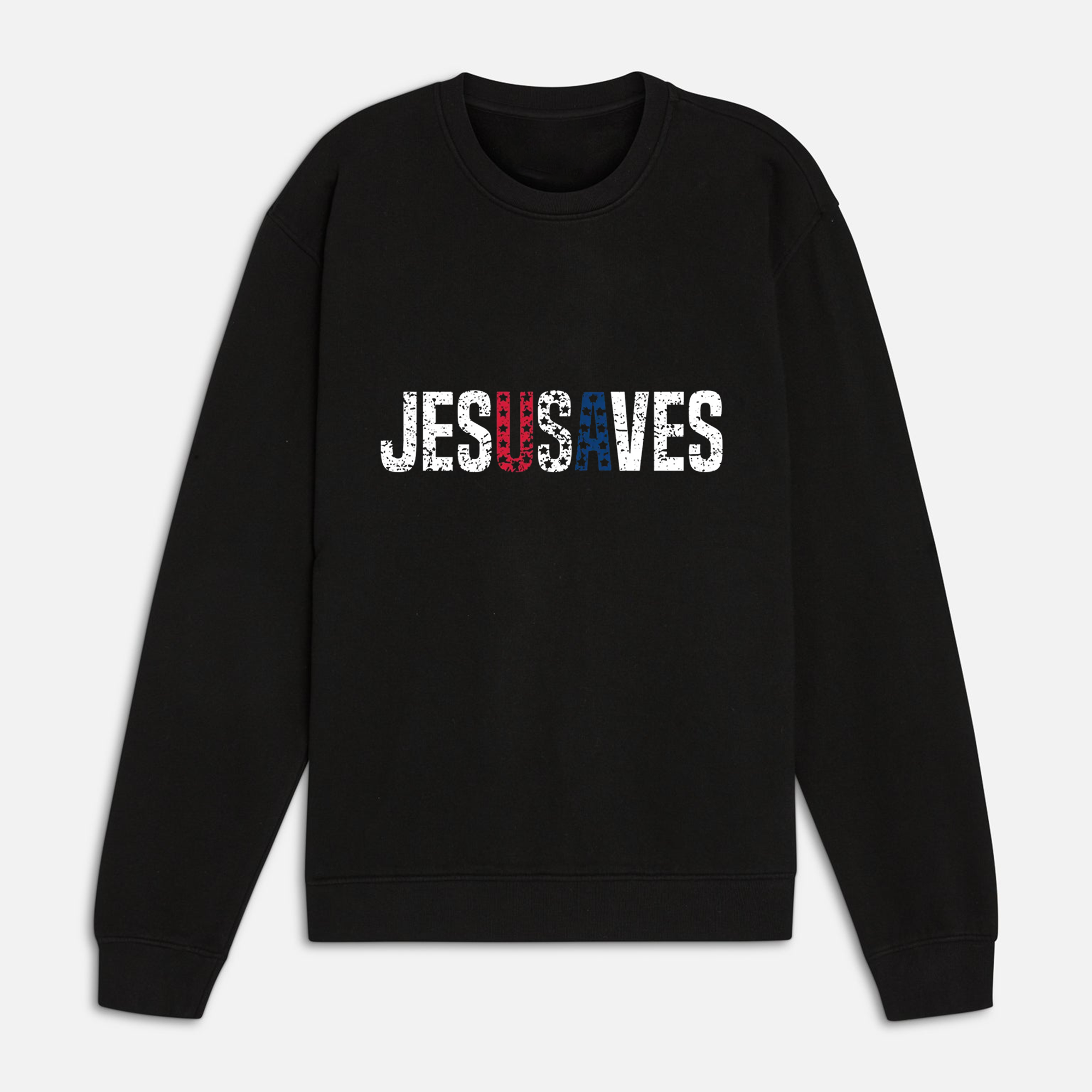 Jesus Saves Shirt, Christian Patriotic T-Shirt, Faith Based American Flag Tee, Religious Fourth of July Gift