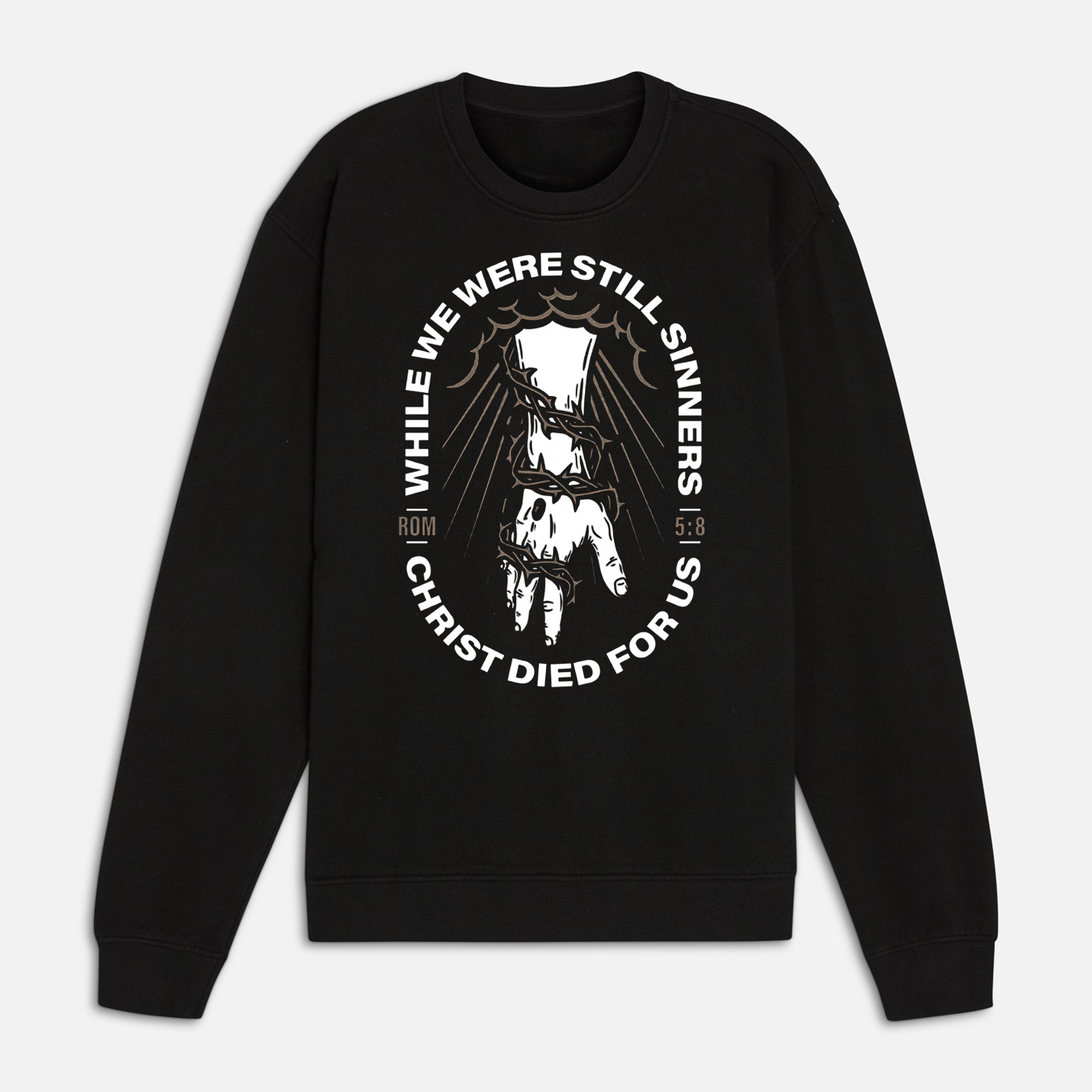 Christ Died For Us Shirt, Christian Faith Tee, Jesus Sacrifice Quote, Religious Gift, Bible Verse Apparel