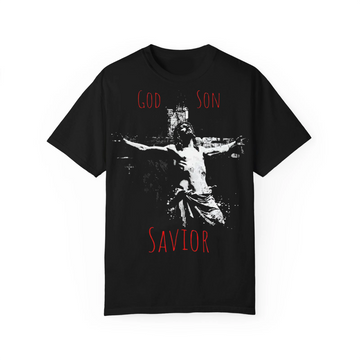 Jesus Christ God Son Savior Shirt, Hoodie, Sweatshirt, Gothic Trash Polka Christian Catholic Tee