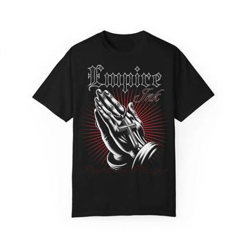 Power of Prayer T-Shirt, Praying Hands Christian Shirt, Religious Faith Apparel