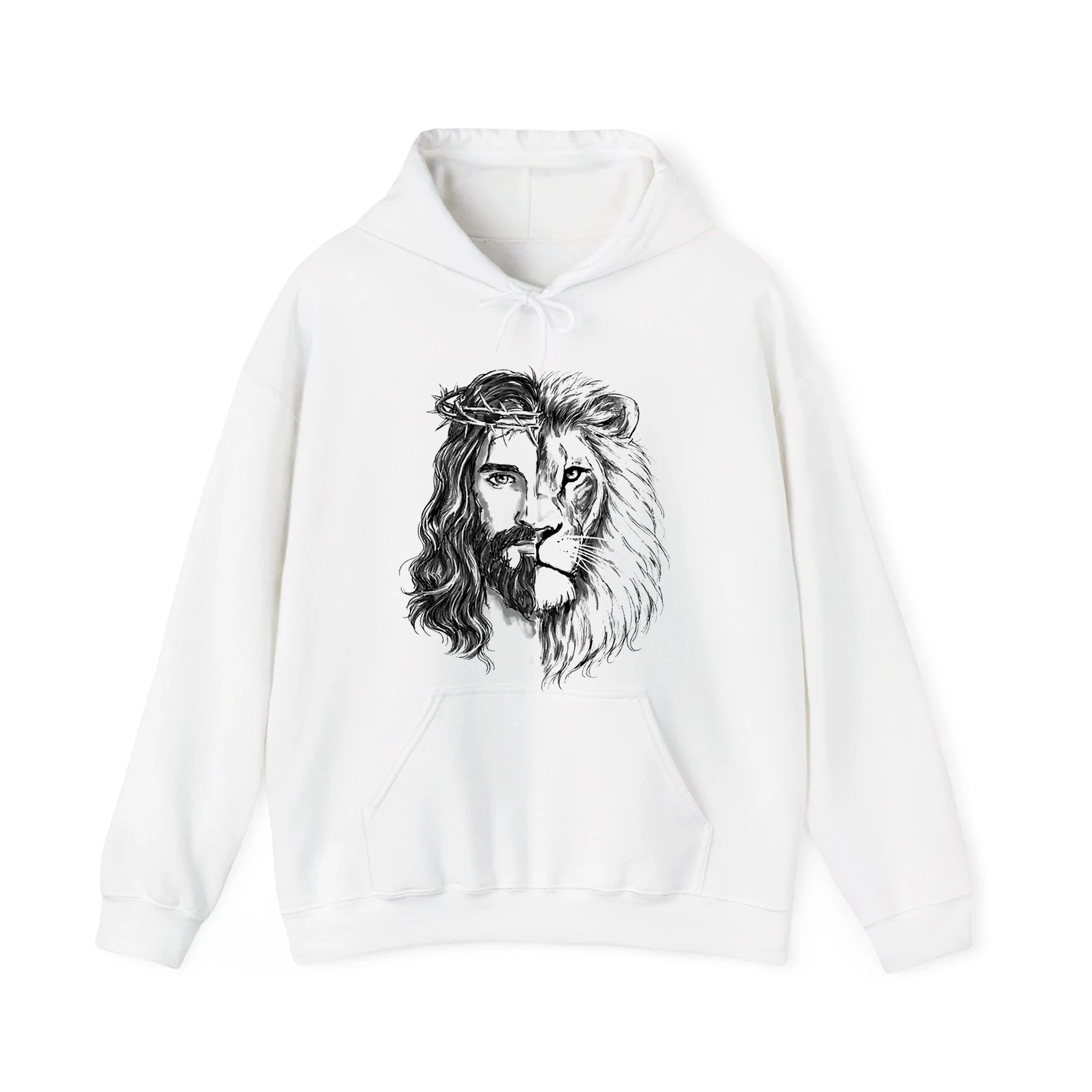 Lion of Judah Christian T-Shirt, Faith Religious Lion Graphic Tee, Jesus Christian Shirt