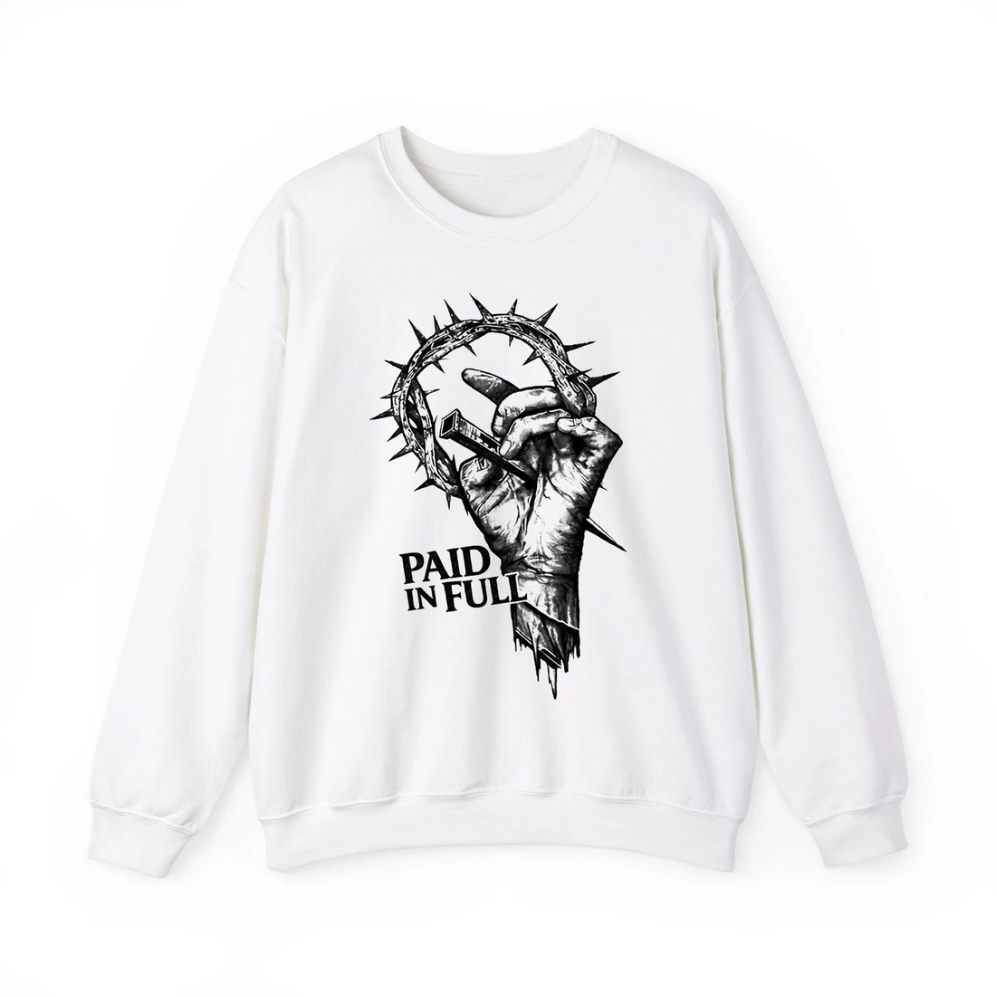 Paid In Full Cross Shirt, Hoodie, Sweatshirt, Christian Bible Verse Tee, Faith Gift for Men Women