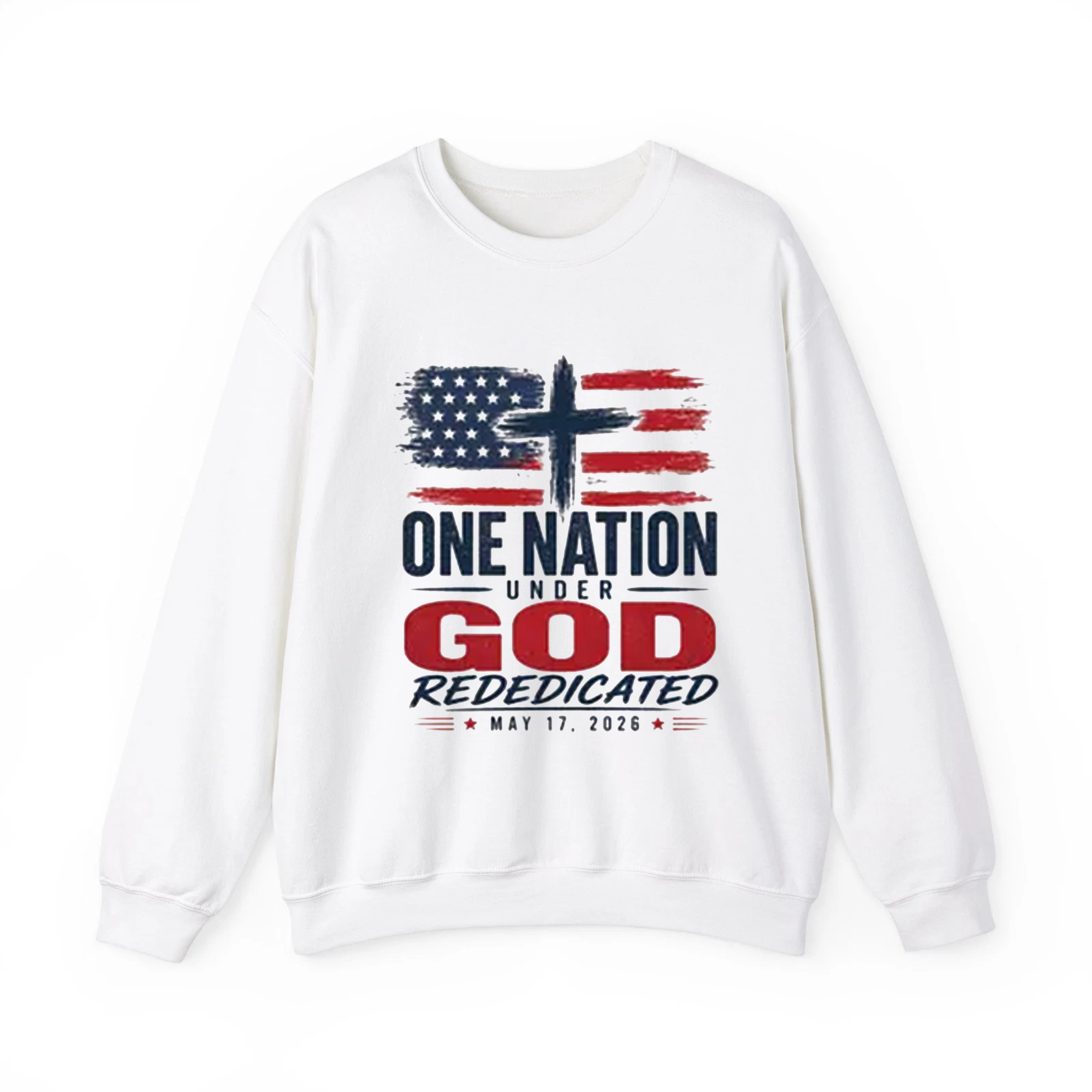 Rededicate America Shirt, One Nation Under God Tee, Christian Patriotic Faith Apparel for Men Women