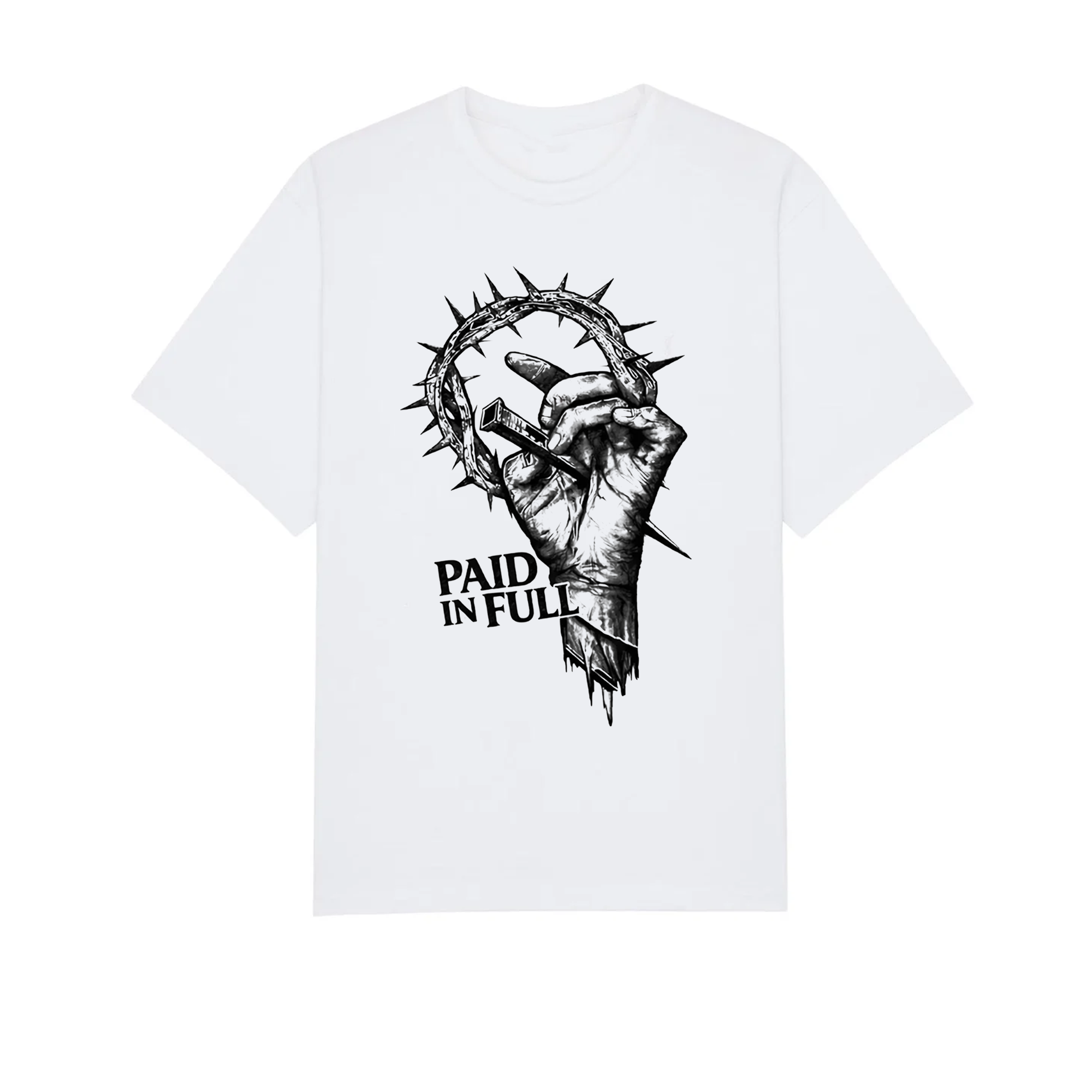 Paid In Full Cross Shirt, Hoodie, Sweatshirt, Christian Bible Verse Tee, Faith Gift for Men Women