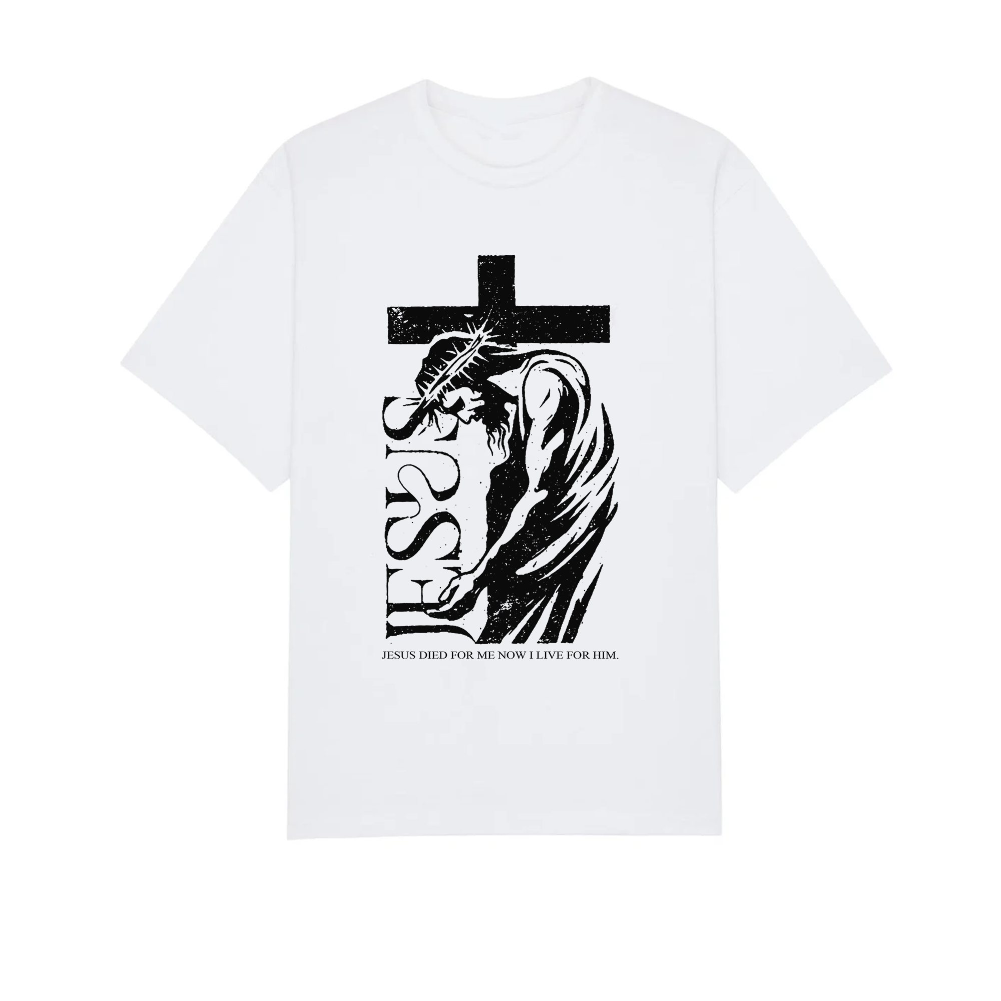 Jesus Died For Me T-Shirt, Christian Faith Shirt, Jesus Cross Graphic Tee, Religious Apparel, Inspirational Christian Gift
