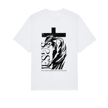 Jesus Died For Me T-Shirt, Christian Faith Shirt, Jesus Cross Graphic Tee, Religious Apparel, Inspirational Christian Gift