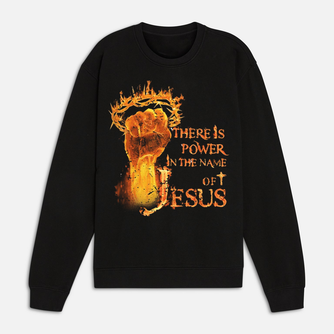 There Is Power in the Name of Jesus T-Shirt, Funny Christian Faith Tee, Religious Apparel