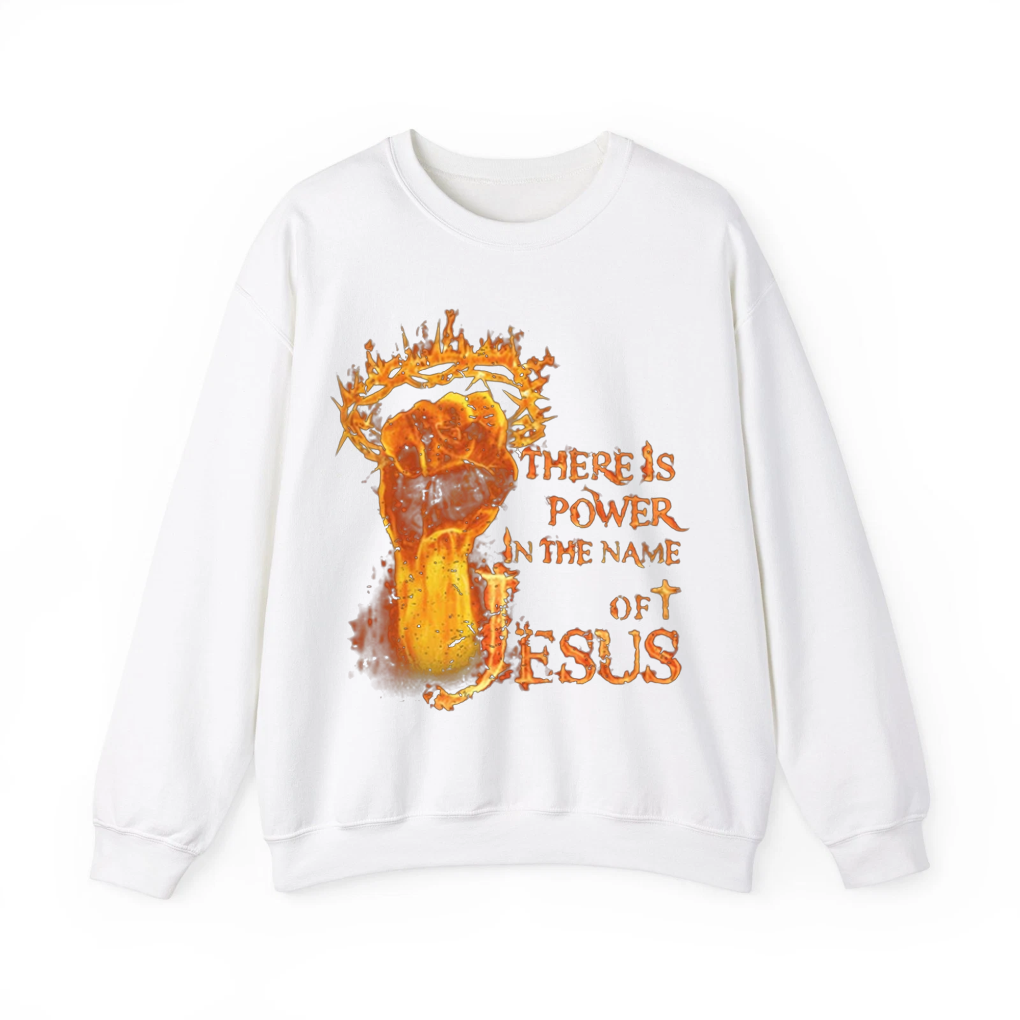There Is Power in the Name of Jesus T-Shirt, Funny Christian Faith Tee, Religious Apparel